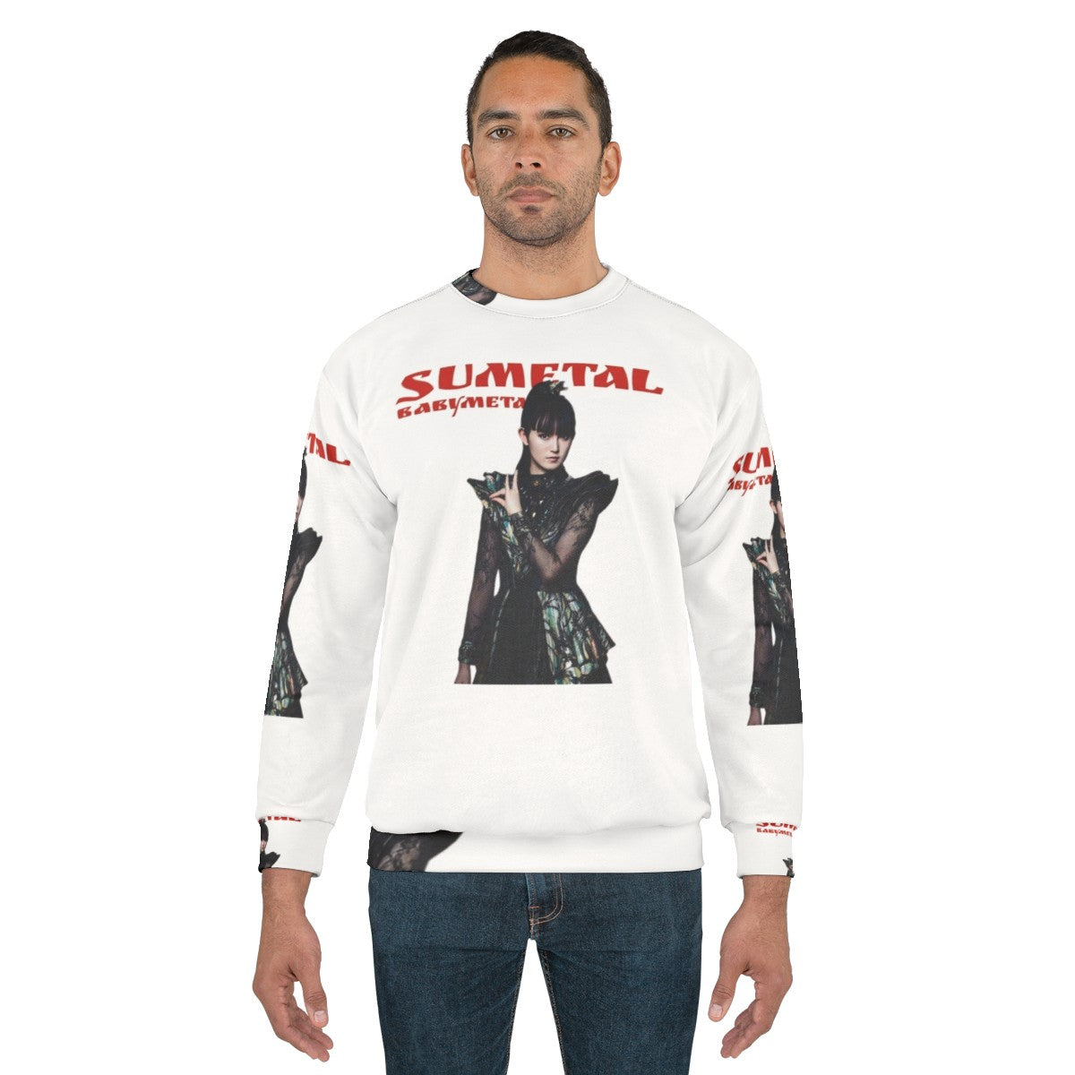 Sumetal Japanese Metalcore Band Sweatshirt - men