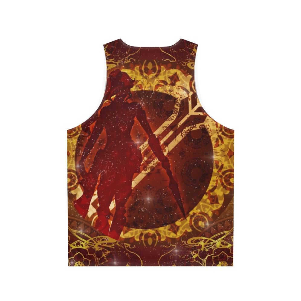 RWBY Pyrrha Nikos Anime Unisex Tank Top - Back