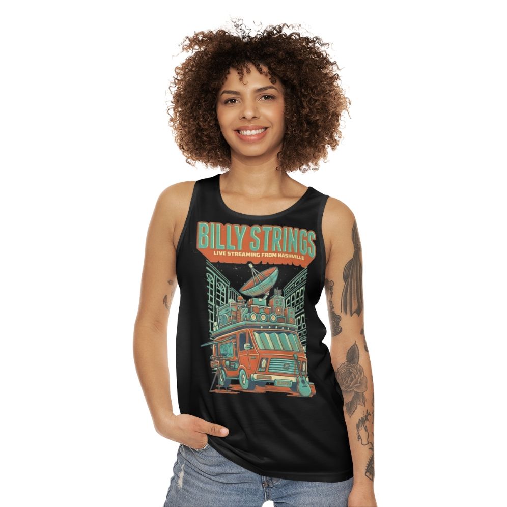 Billy Strings Bluegrass Music Tank Top - women