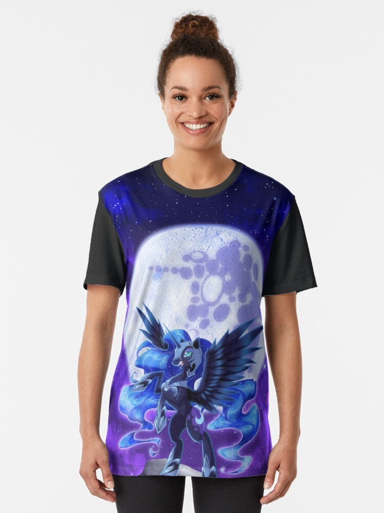 Nightmare Moon Princess Luna My Little Pony Graphic T-Shirt - Women