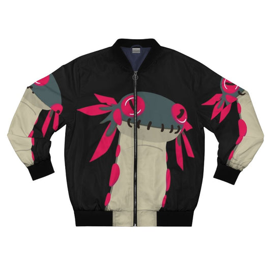 Monster Hunter World Wiggle Worm Bomber Jacket with Capcom and PlayStation branding