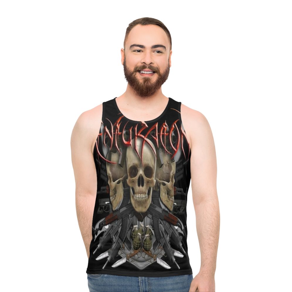 Unisex Band Art Death Metal Tank Top - men