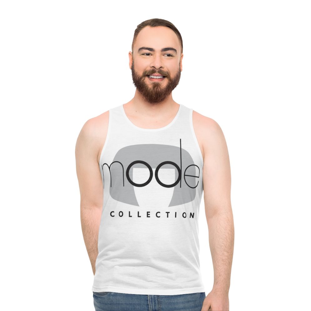 Unisex designer tank top inspired by Edna Mode's superhero costume designs - men