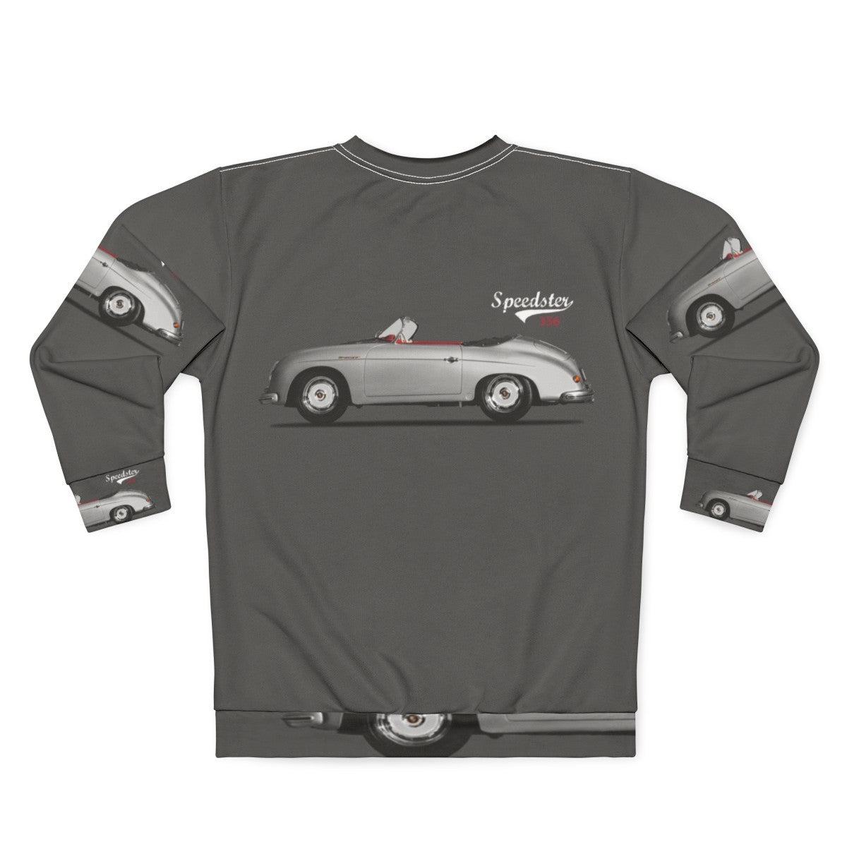 356 Speedster Sweatshirt - Classic Sports Car Clothing - Back