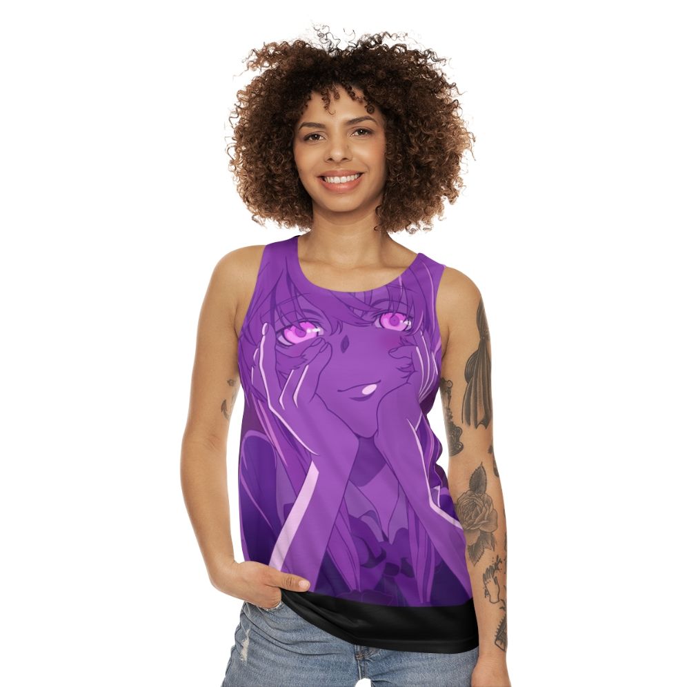 Yuno Gasai Mirai Nikki Anime Unisex Tank Top - women