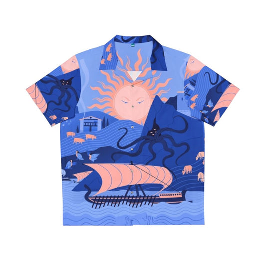 Odyssey Hawaiian Shirt with Greek Mythology Designs