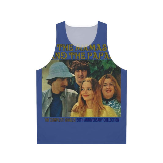 Unisex 1960s inspired California Dreaming tank top