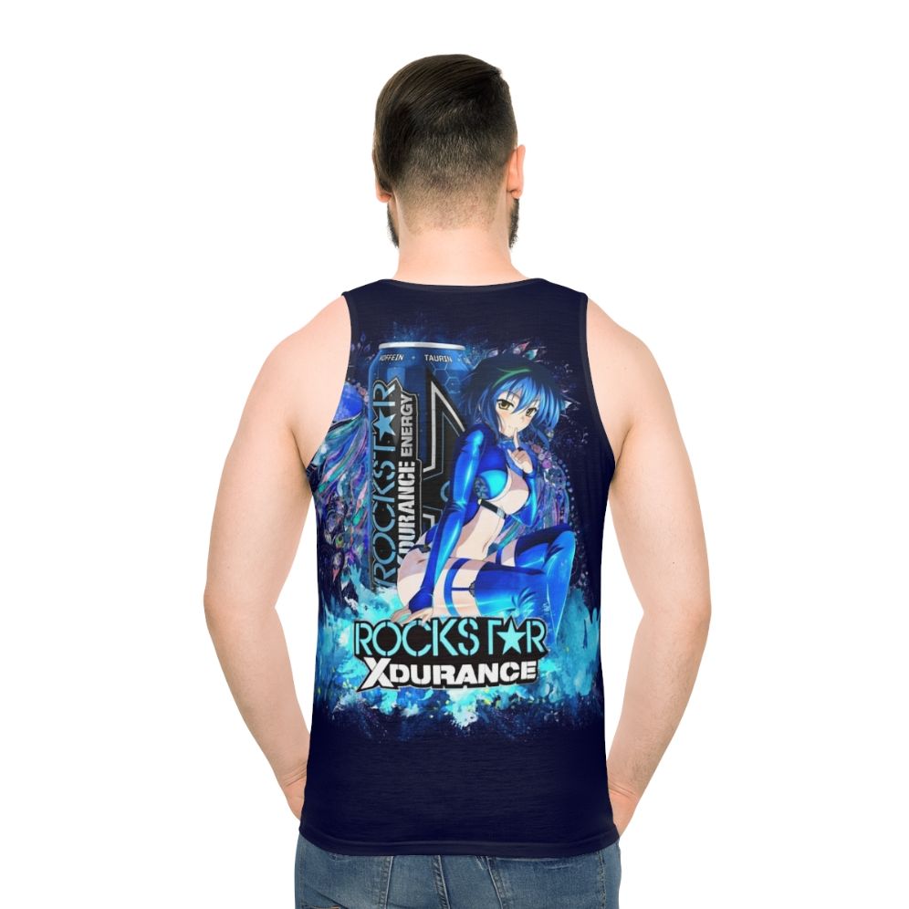 Xenovia Quarta Highschool DxD Anime Inspired Unisex Tank Top - men back