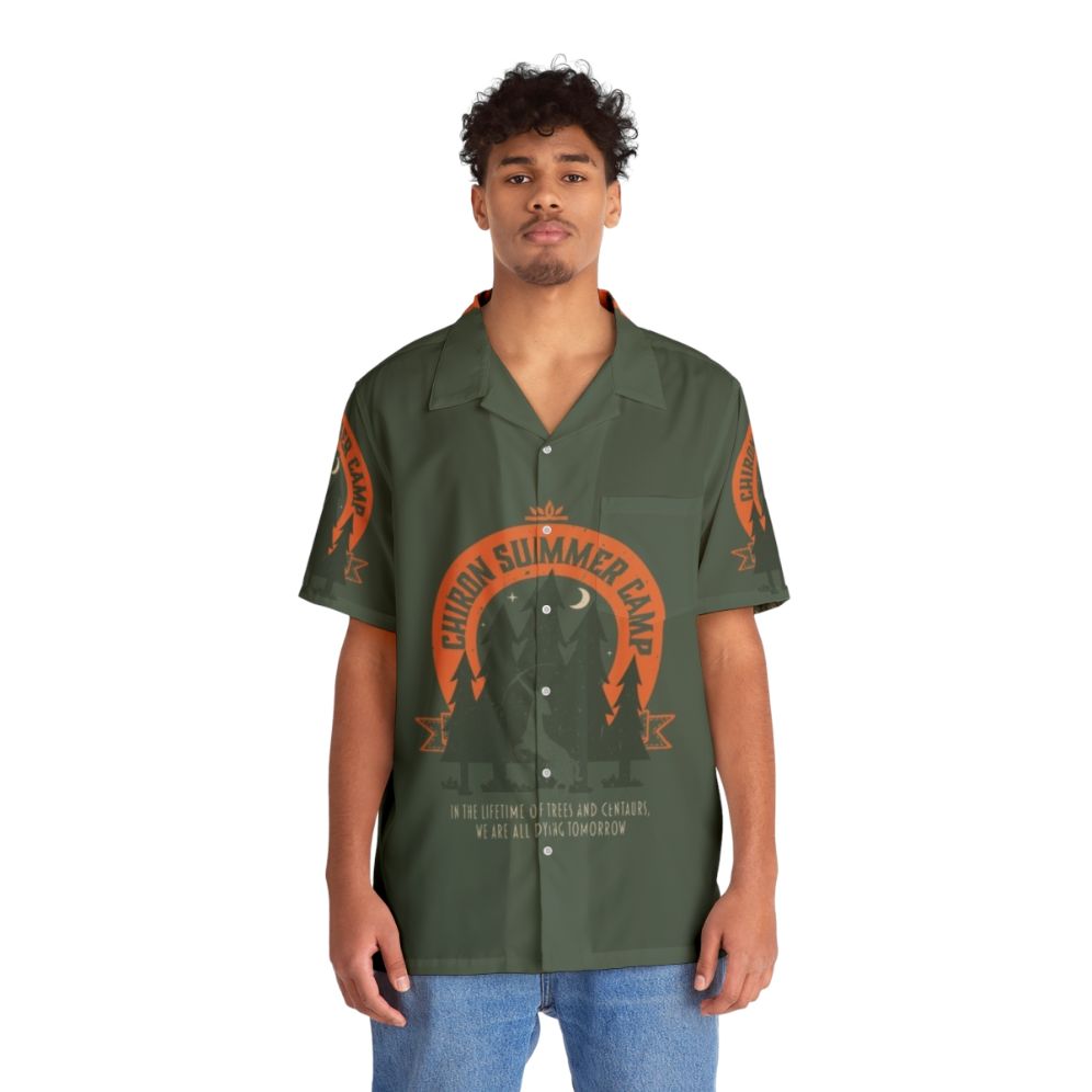 Chiron Summer Camp Hawaiian Shirt for Song of Achilles Fans - People Front