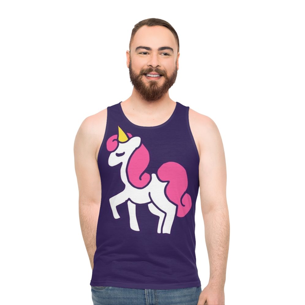 Unicorn Princess Unisex Tank Top - men