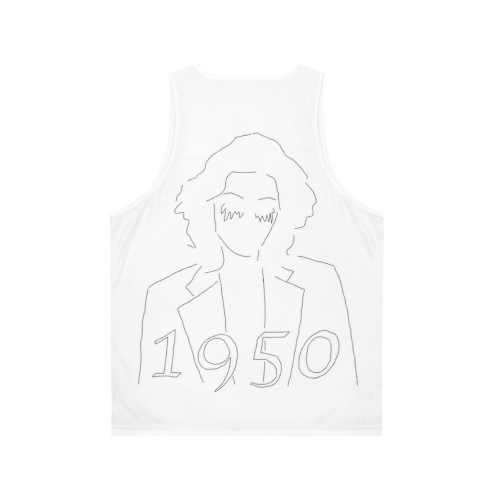 King Princess 1950s Unisex Tank Top - Back