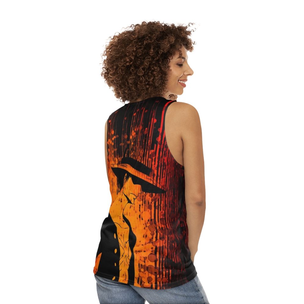 Dark Side Unisex Anime & Manga Tank Top - women back