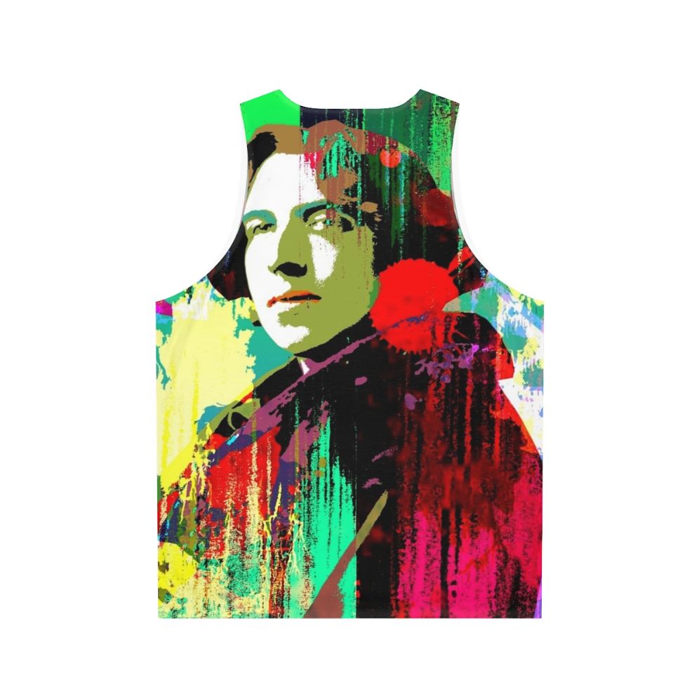 Oscar Wilde Unisex Tank Top - Back