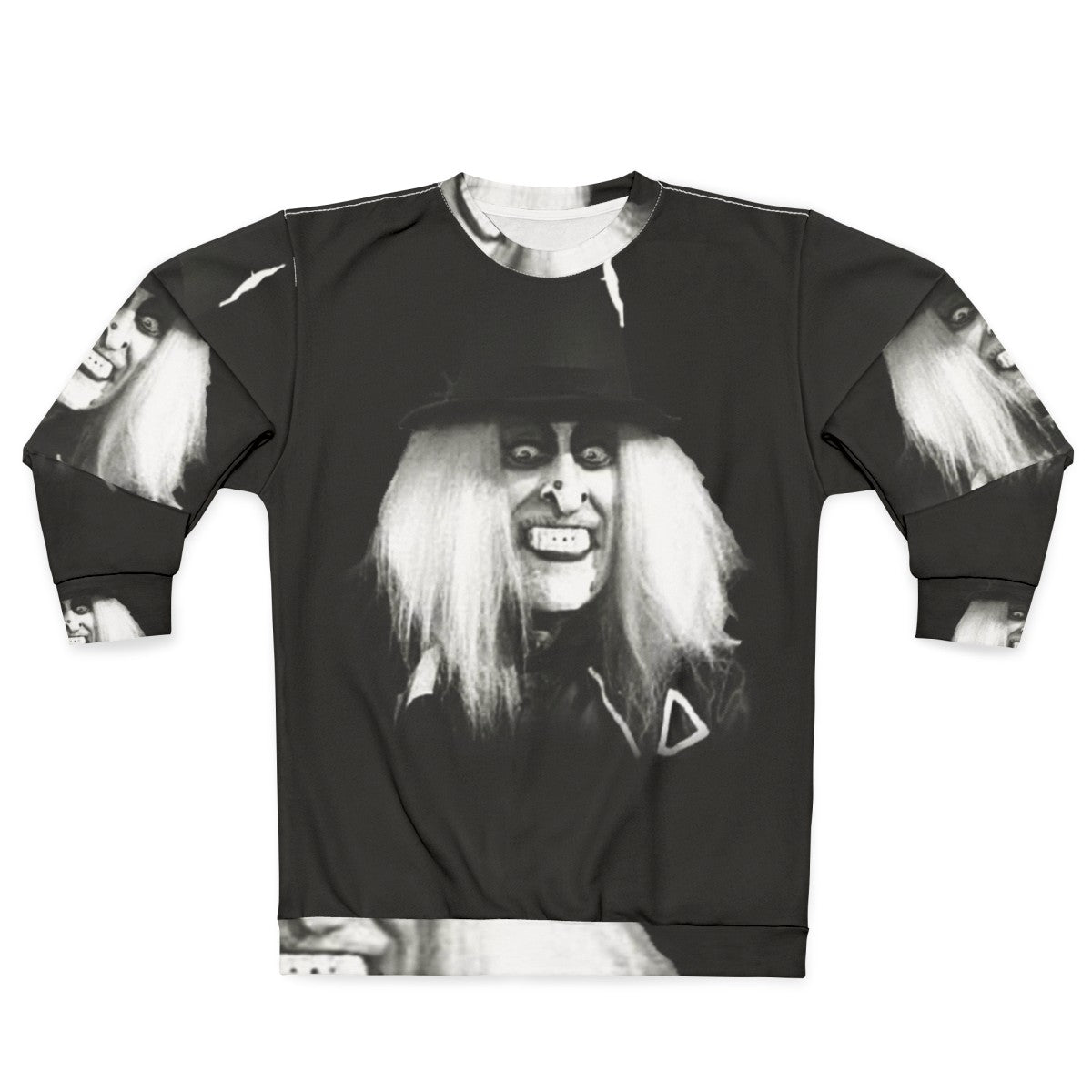 Zombo Black Halloween Sweatshirt - Spooky Graphic Tee