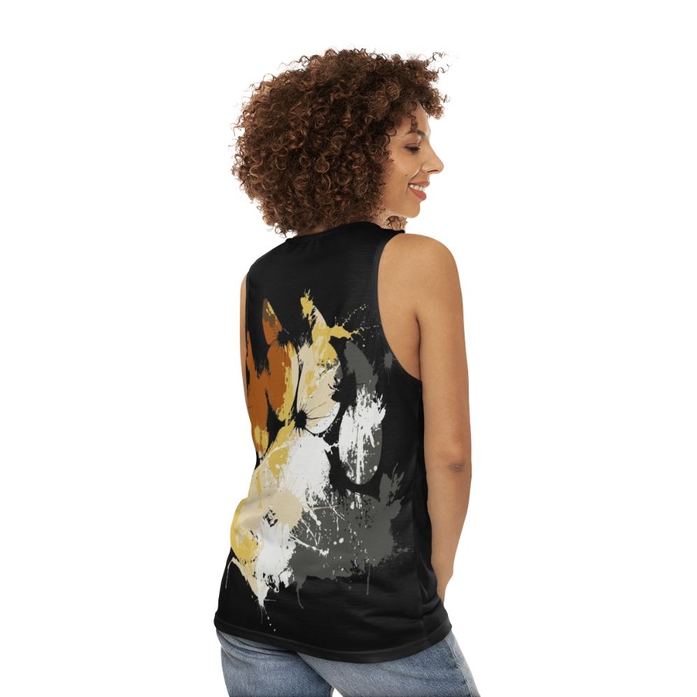 Gay Bear Pride Unisex Tank Top - women back