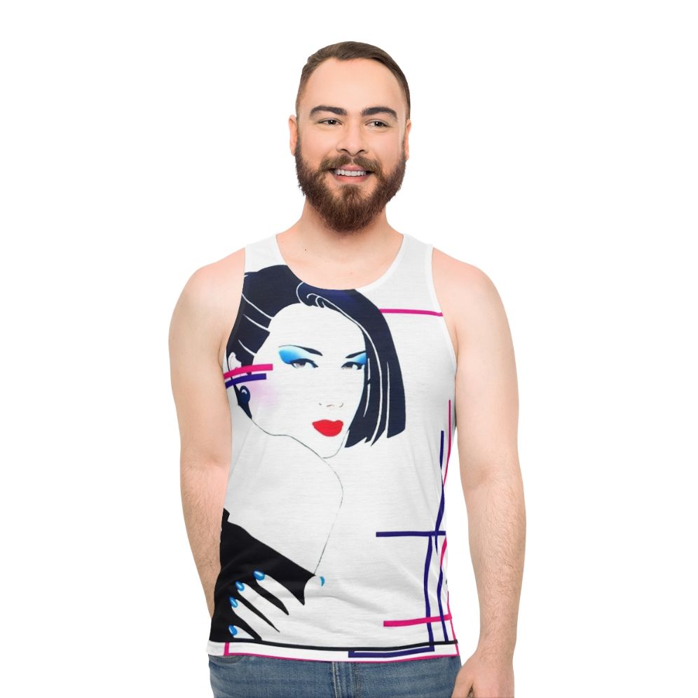 Retro 80s Unisex Tank Top - men