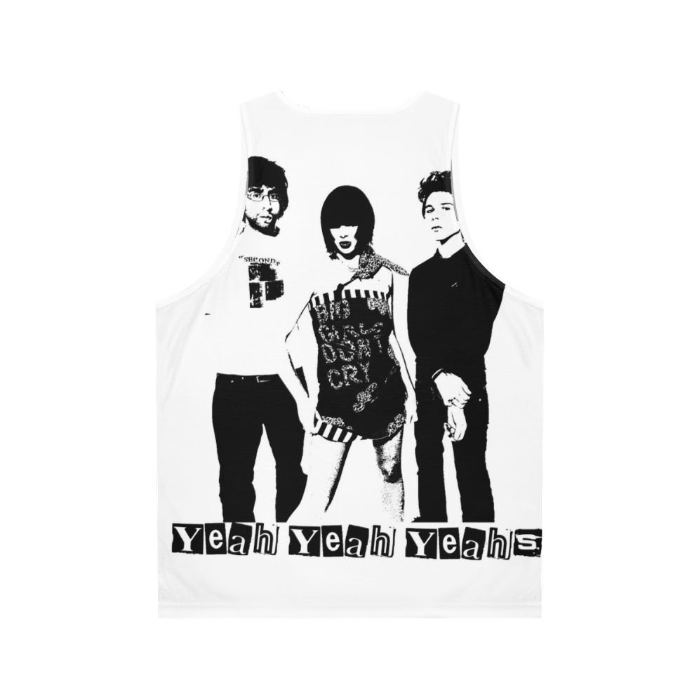 Yeah Yeah Yeahs Band Unisex Tank Top - Back