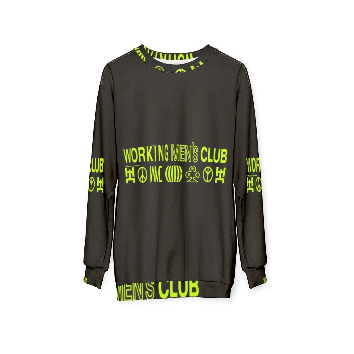 Indie Music Working Men's Club Sweatshirt - hanging