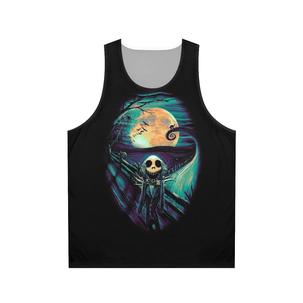 The Scream Before Christmas Unisex Halloween Tank Top