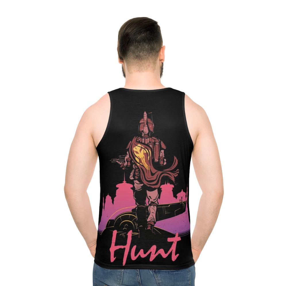 Hunt Star Wars Bounty Hunter Unisex Tank Top - men back