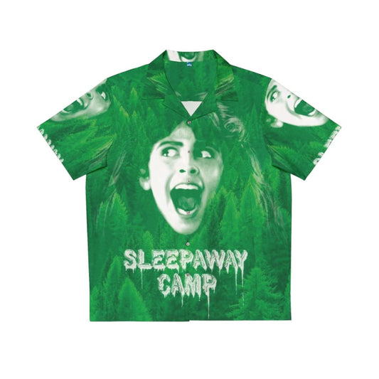 Retro 80s Sleepaway Camp Horror Hawaiian Shirt