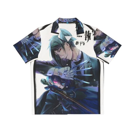 Black Butler Anime-Inspired Hawaiian Shirt