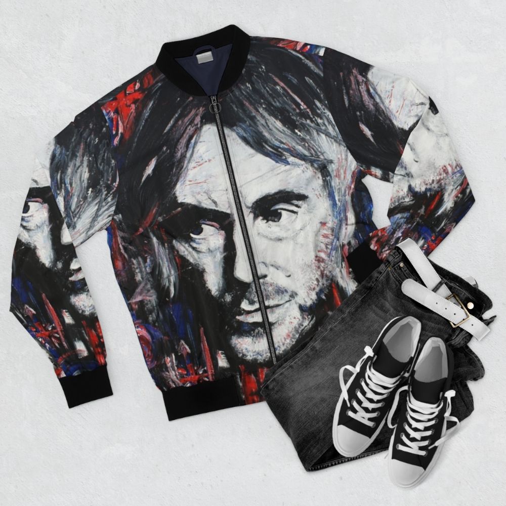 Paul Weller Mod Bomber Jacket - Flat lay