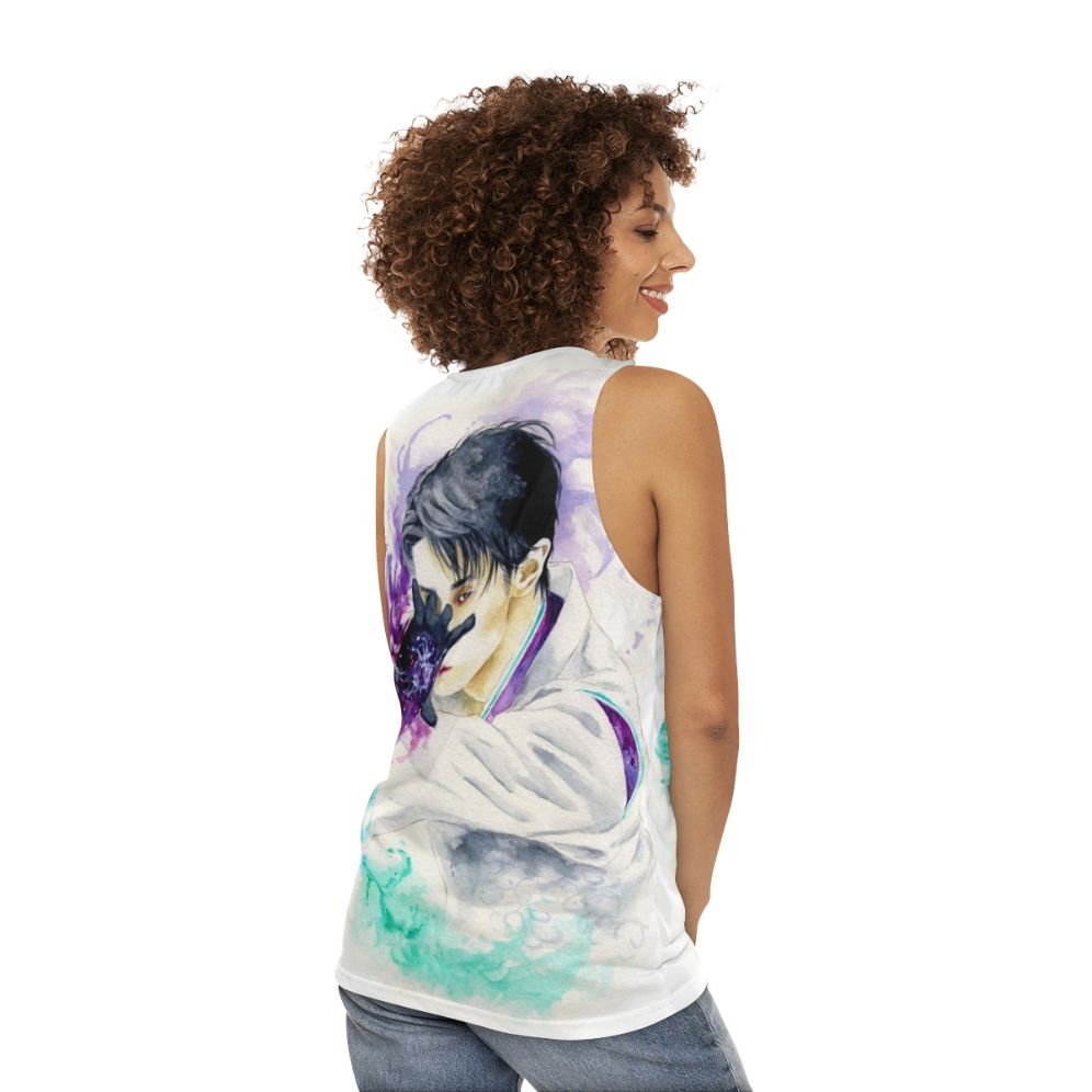 Yuzuru Hanyu Seimei Unisex Tank Top - women back