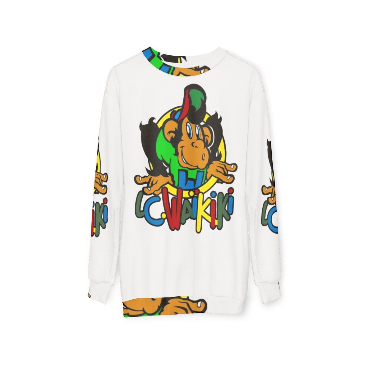 Waikiki Sweatshirt - Iconic Hawaiian Fashion - hanging