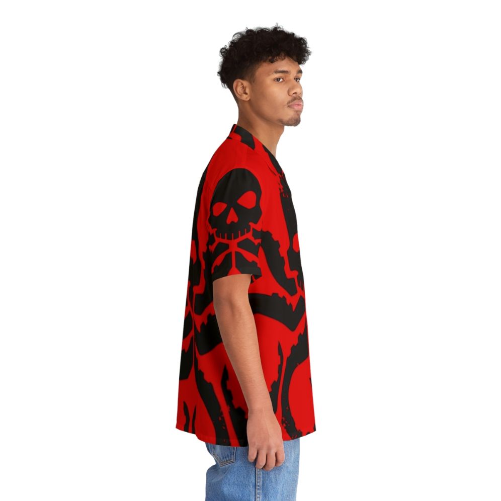 Hydra Badge Black Marvel Hawaiian Shirt - People Pight