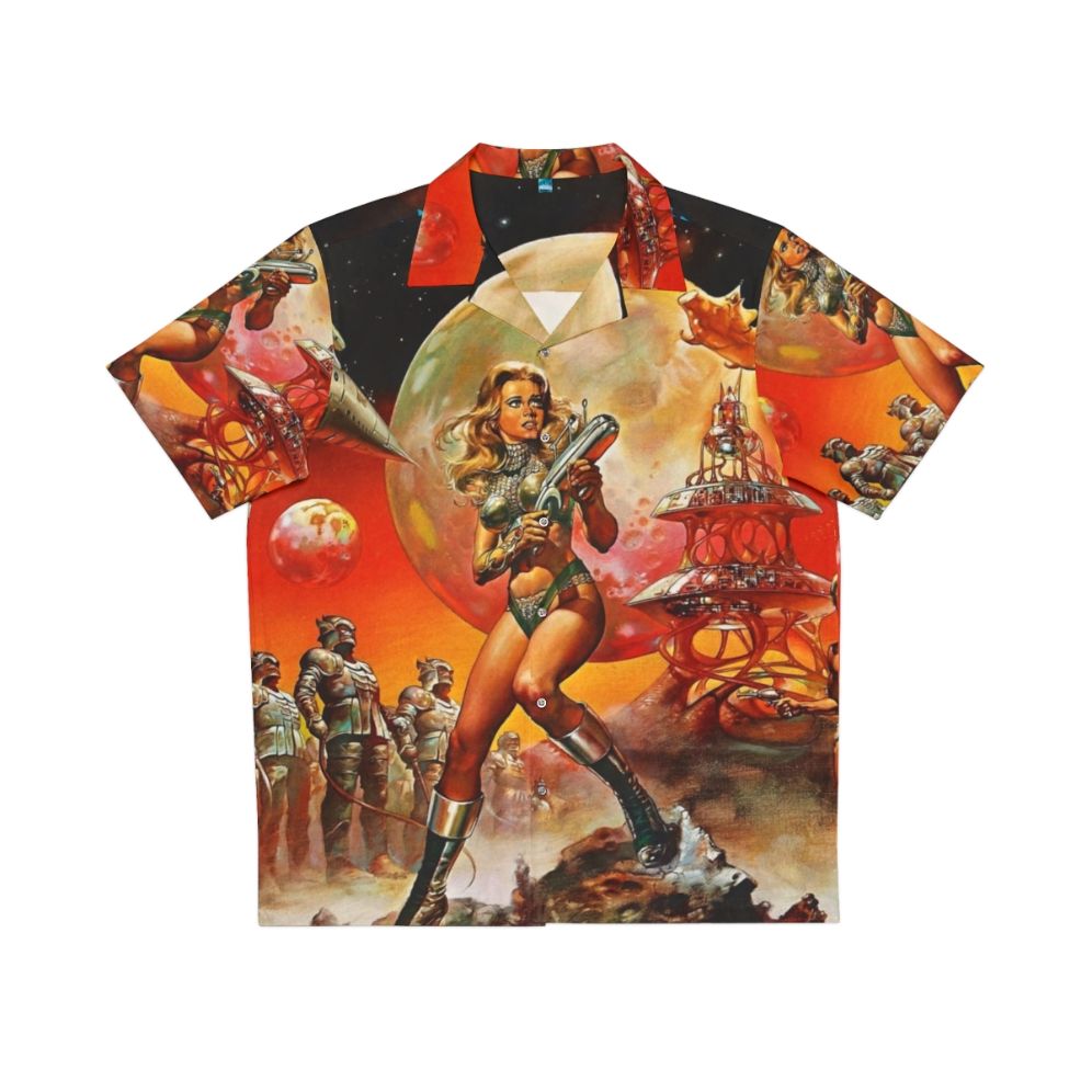 Barbarella Queen Of The Galaxy Hawaiian Shirt 2 - Sci-Fi Movie Inspired Colorful Shirt