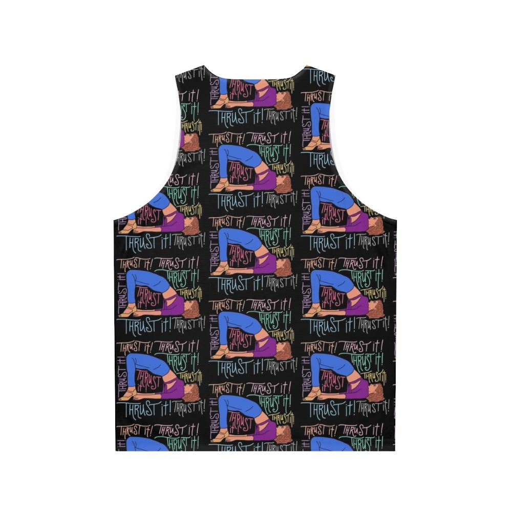 Unisex graphic tank top for showgirls fans - Back