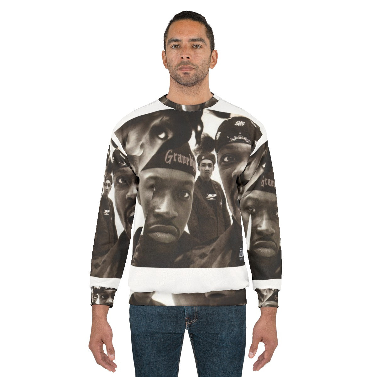 Gravediggaz 6 Feet Deep Rap Horrorcore Sweatshirt - men