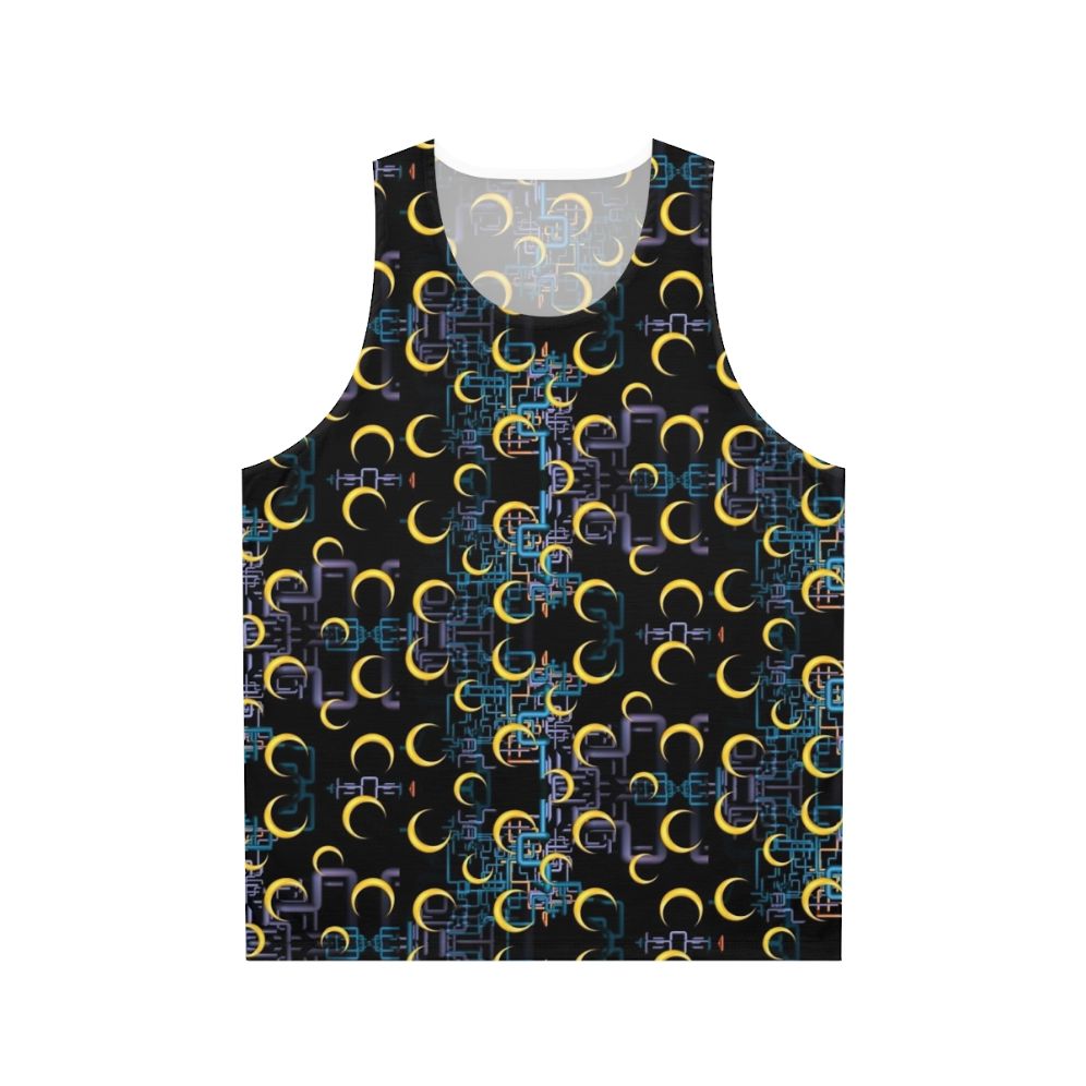 Dan Flashes Pattern Unisex Tank Top