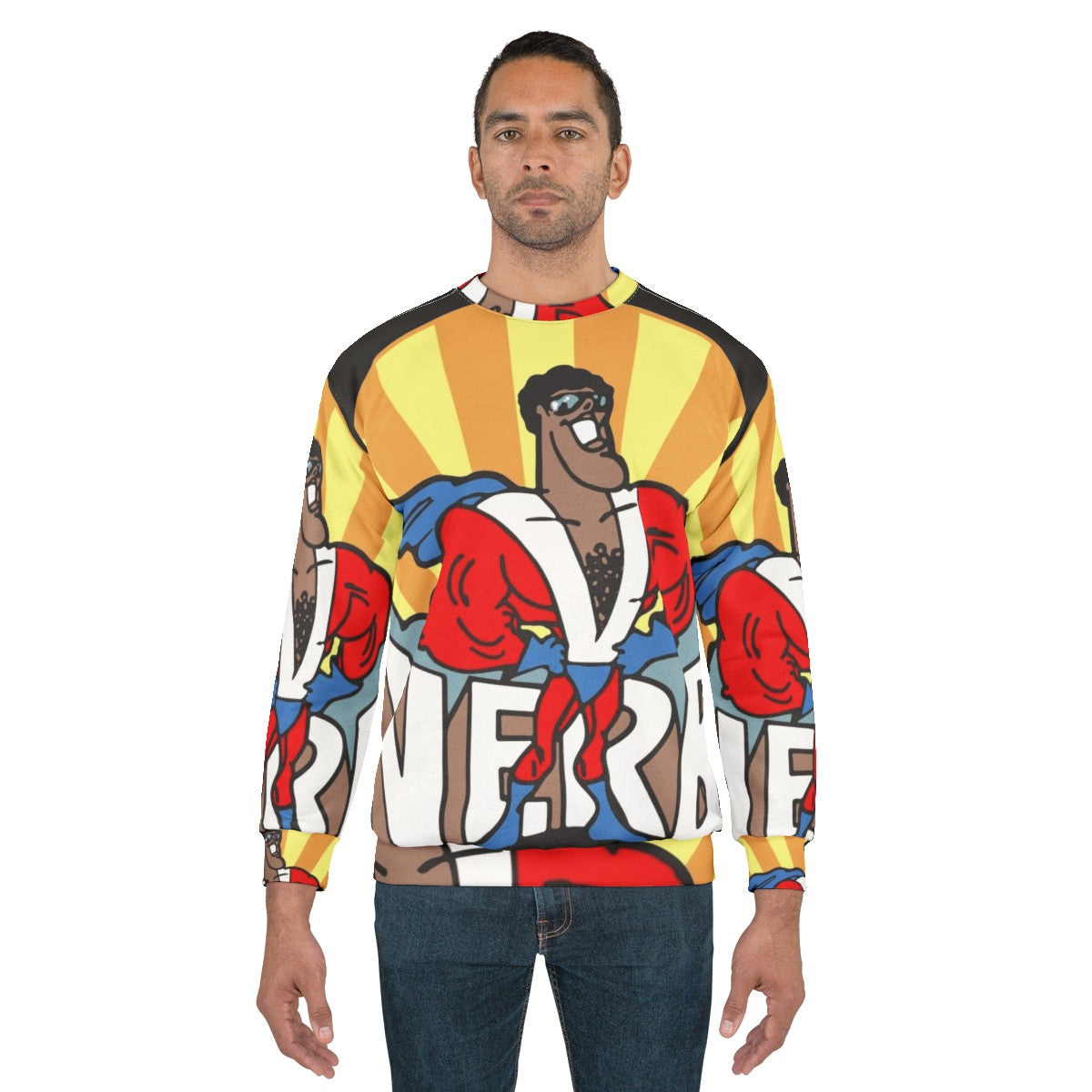 Superhero Super Verb Sweatshirt - Education and Learning - men