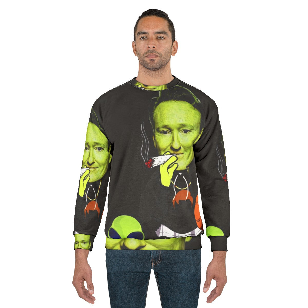 Team Coco Out of Space Sweatshirt for Alien Basketball Fans - men