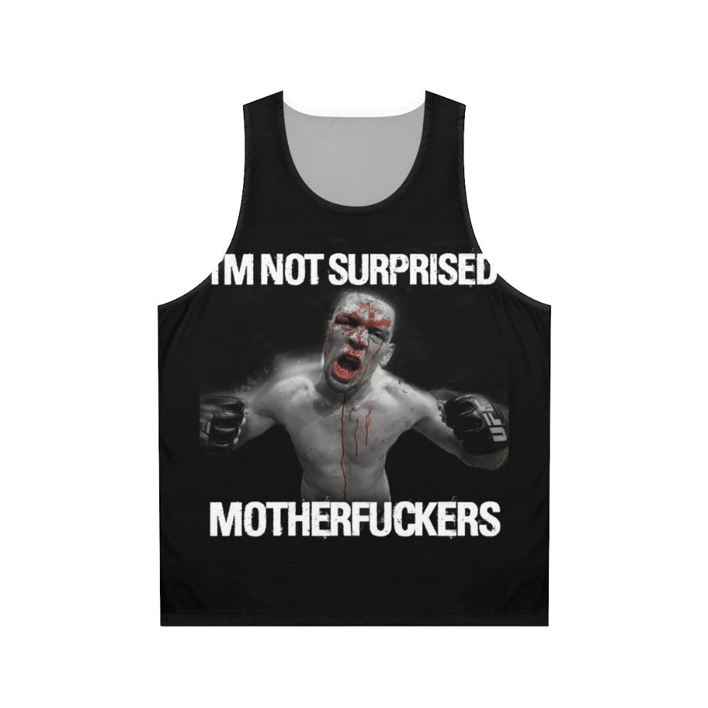 Nate Diaz Surprise Surprise Unisex Tank Top