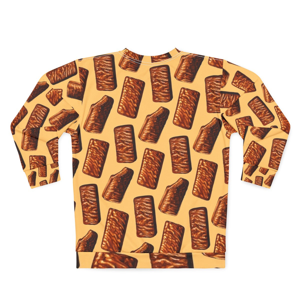 Tim Tam chocolate biscuit pattern sweatshirt - Back