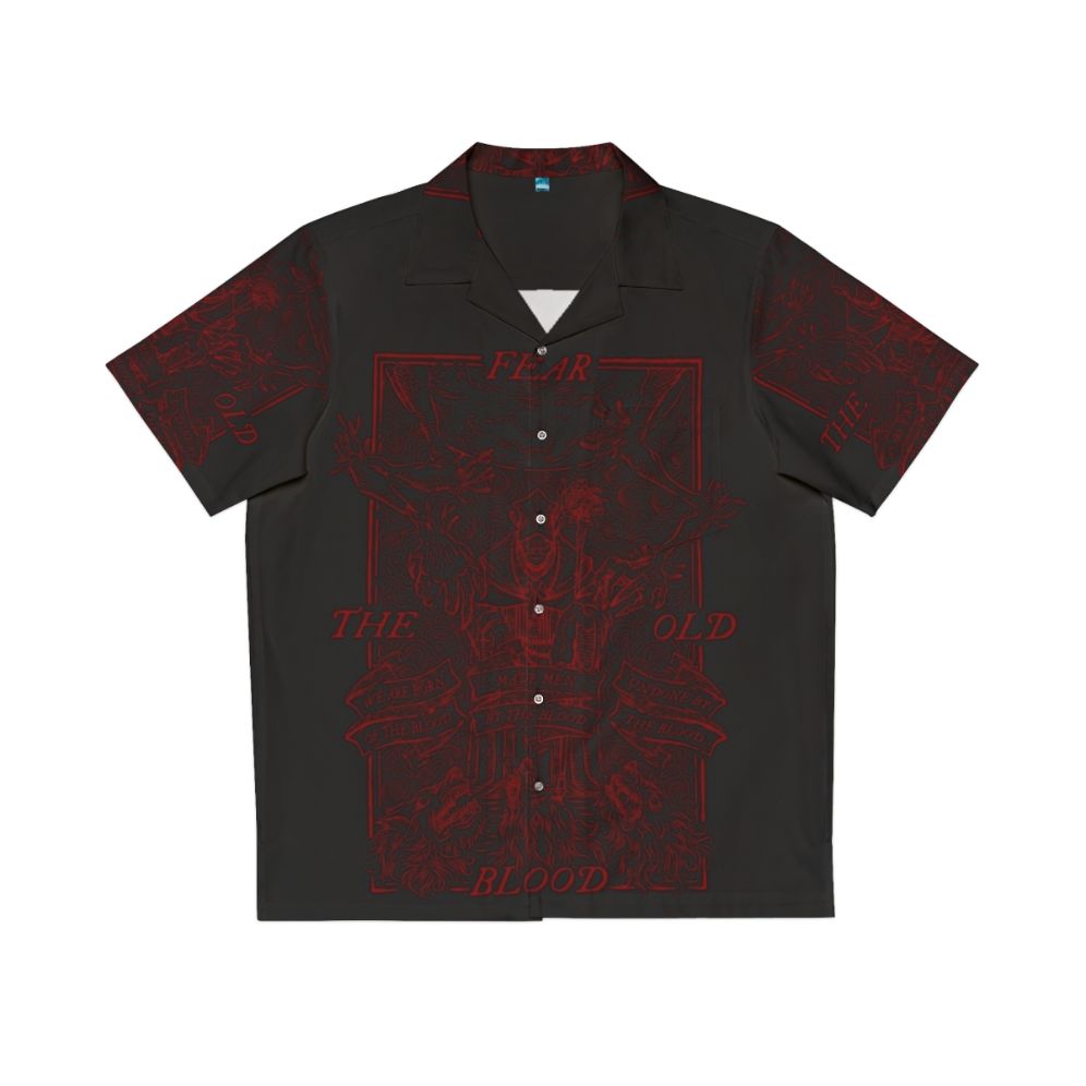 Vintage Bloodborne "Old Blood" Hawaiian Shirt