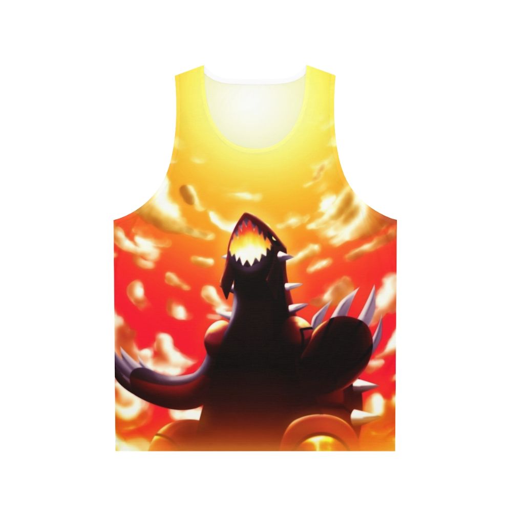 Groudon Pokemon Fan Art Unisex Tank Top