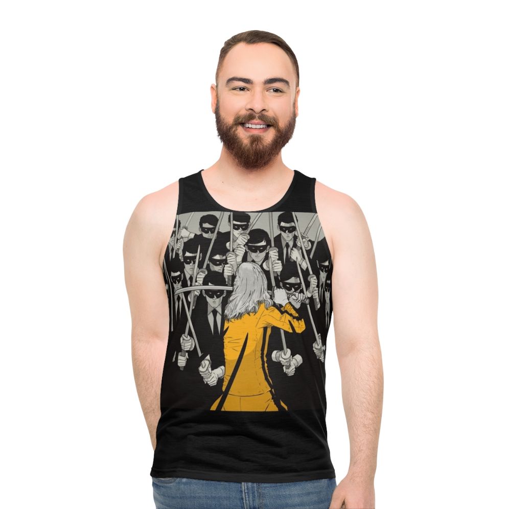 Kill Bill Unisex Tank Top with Anime-Inspired Design - men