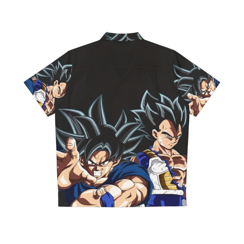 Goku and Vegeta Dragon Ball Z Hawaiian Shirt - Back