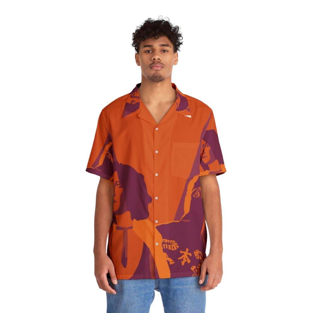 Ninja Sex Party Hawaiian Shirt with Bright Tropical Patterns - People Front