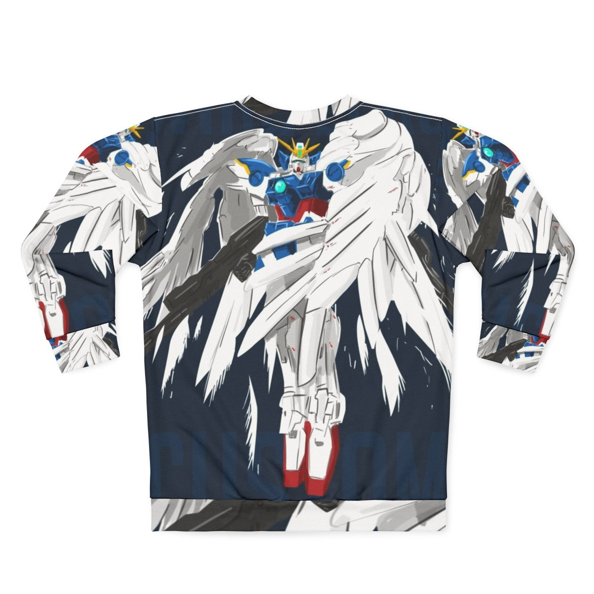 Gundam Endless Waltz Zero Anime Sweatshirt - Back