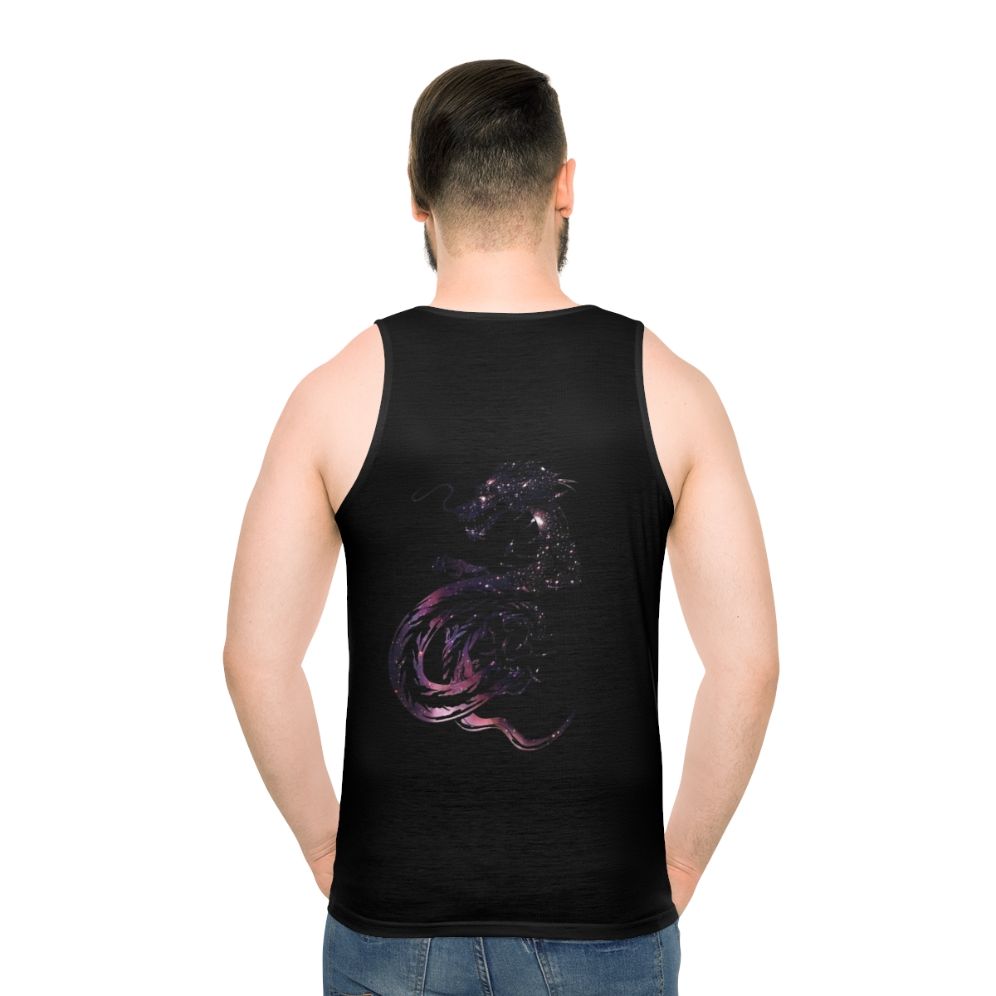 Legendary Cosmic Dragon Tank Top - men back