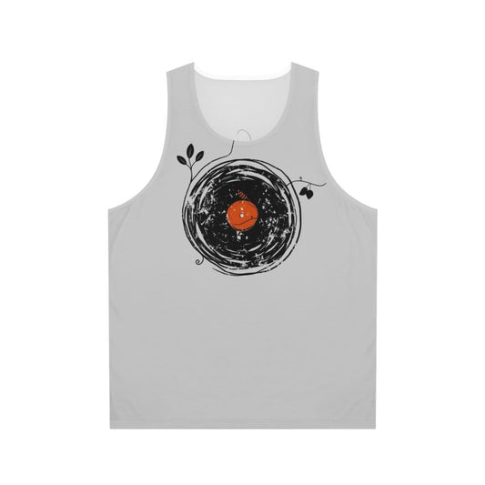 Vintage Vinyl Records Unisex Tank Top