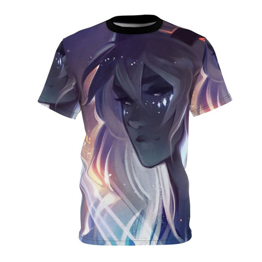 Captivating cosmos-themed t-shirt featuring fantasy elements