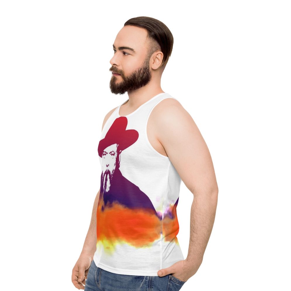 Orson Welles Unisex Tank Top - men side