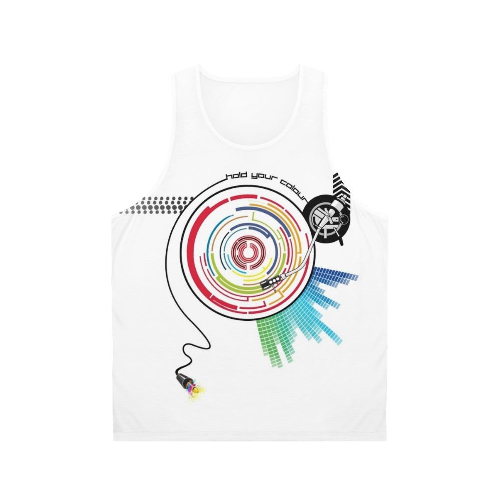 Pendulum vinyl music graphic unisex tank top