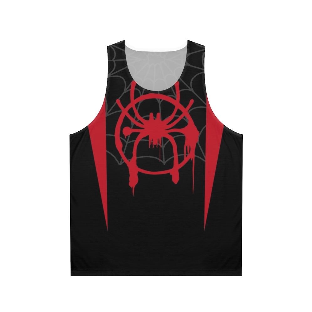 Miles Morales Spider-Verse Superhero Unisex Tank Top